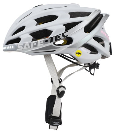 SAFE-TEC Chytrá Bluetooth helma/ TYR3  White L