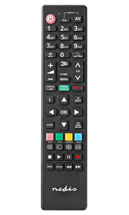 NEDIS předprogramovaný dálkový ovladač kompatibilní se všemi televizory Panasonic