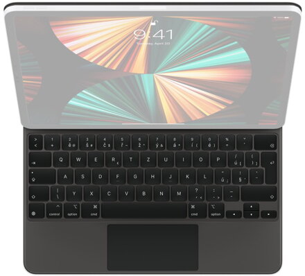 Apple Magic Keyboard for iPad Pro 12.9-inch (5th generation) - Czech - Black