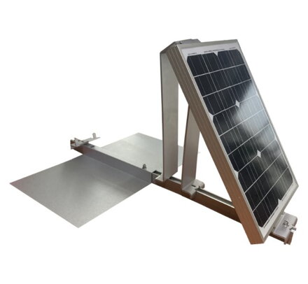 Xtend Solarmi SCOMP-8SA35 kompletný nastaviteľný držiak SC pre uchytenie 8ks sol. panelov na plochú strechu, 35mm, pre zátaž