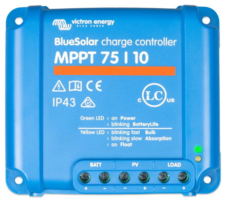 Victron BlueSolar 75/10 MPPT solárny regulátor