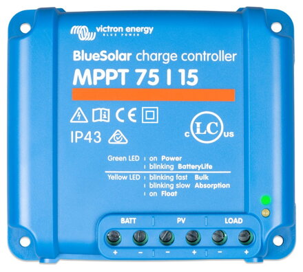 Victron BlueSolar 75/15 MPPT solárny regulátor
