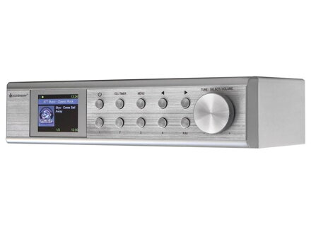 Soundmaster ICD1500SI kuchyňské rádio DAB+/ FM/ BT/ 2"LCD/ Wi-Fi/ Stříbrné