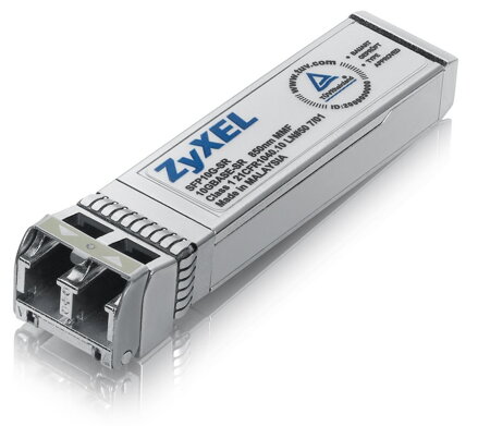 ZyXEL SFP10G-SR 10G SFP + modul / Wavelength 850nm / Short range (300m) / Double LC connector
